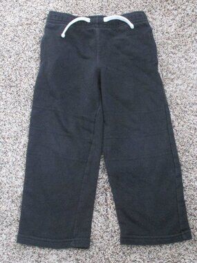 365 Kids Garanimals Pull On Sweatpants Toddler Boys Size 5 Black Jogger Bottoms